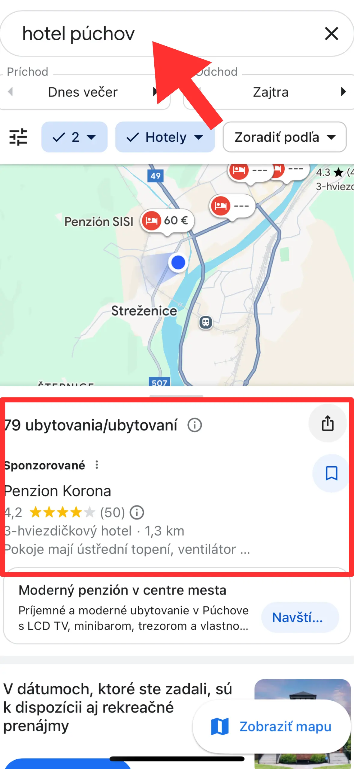 Google reklama v mapách